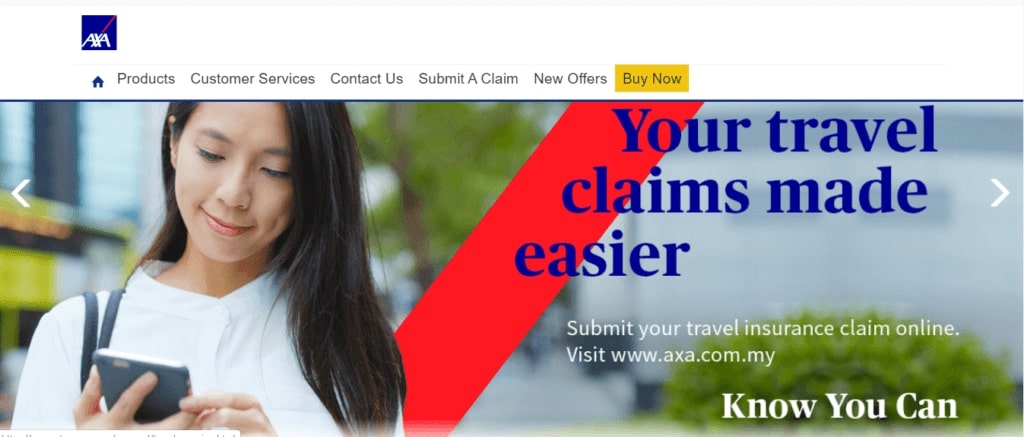 AXA SmartTraveller's Page