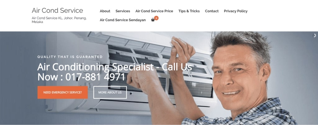 Air Cond Service's Homepage