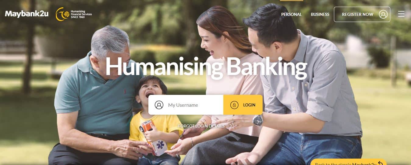 Maybank Balance Transfer Programme's Homepage