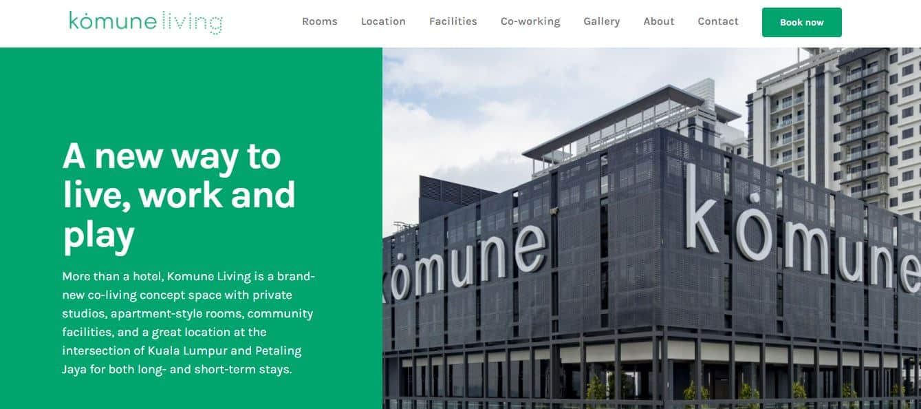 Komune Living's Homepage