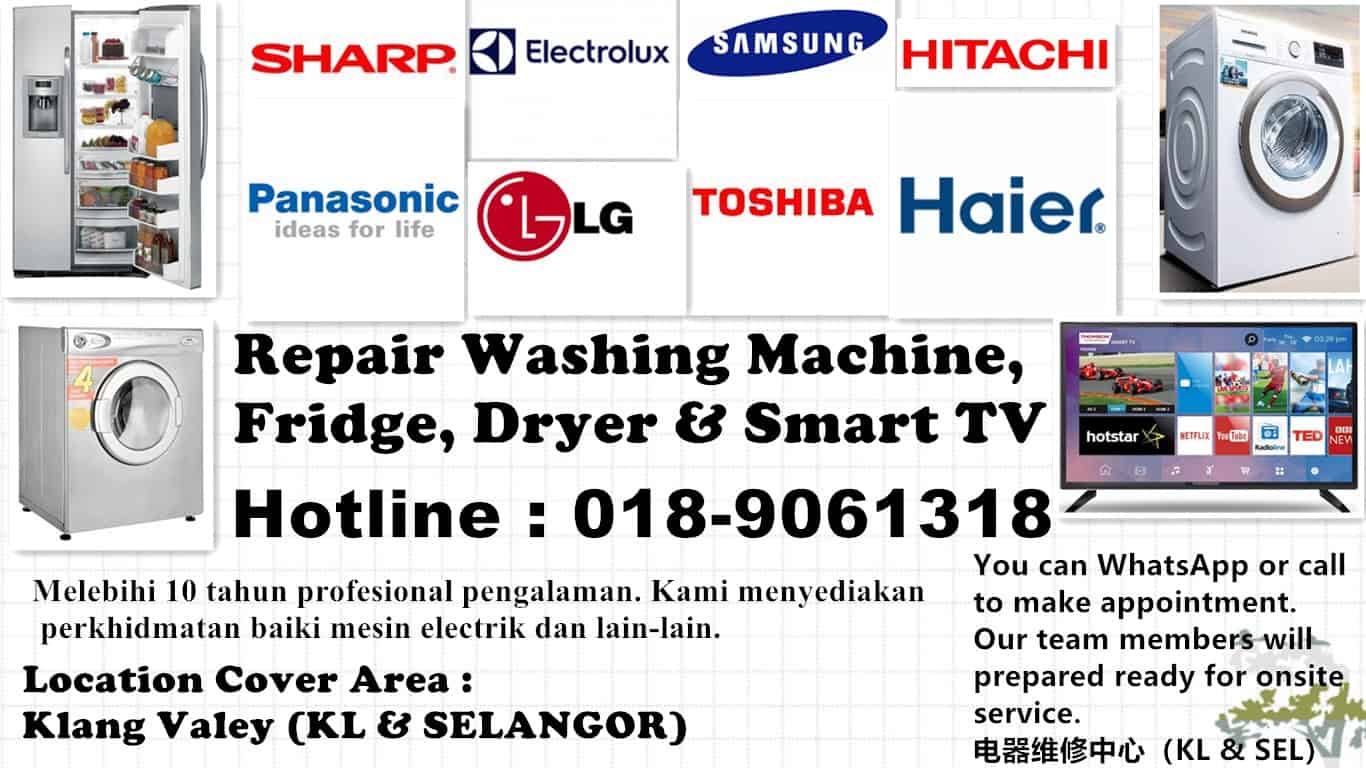 KL Repair Washing Machine Fridge's Homepage