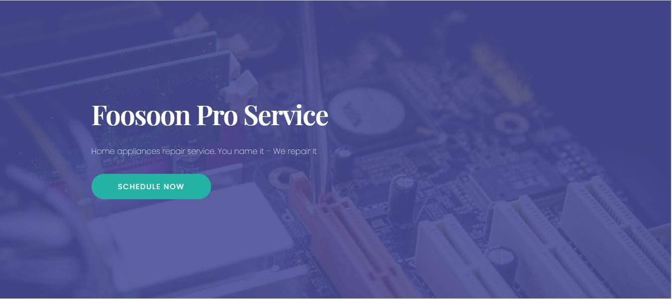 Foosoon Pro Service's Homepage