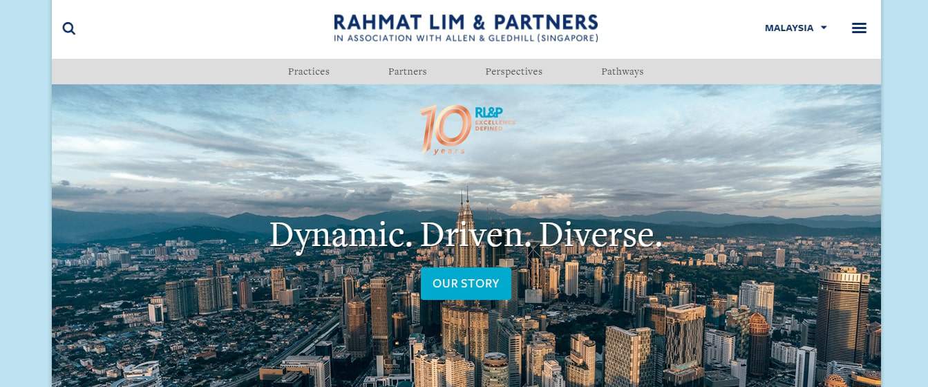 Rahmat Lim & Partners' Homepage