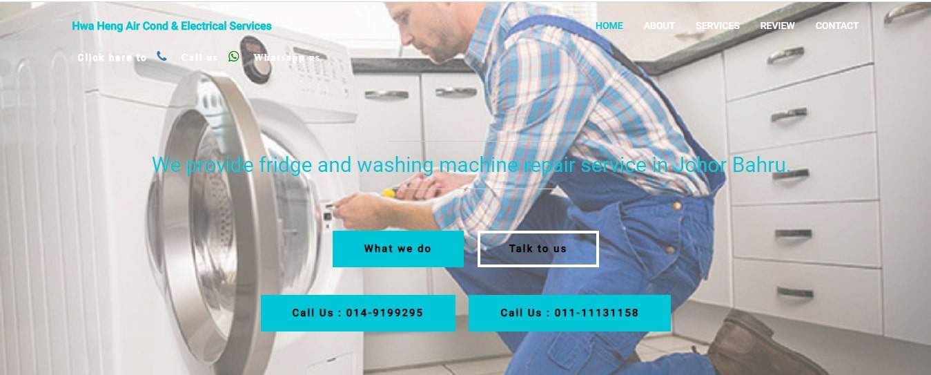 Hwa Heng Air Cond & Electrical Services' Homepage