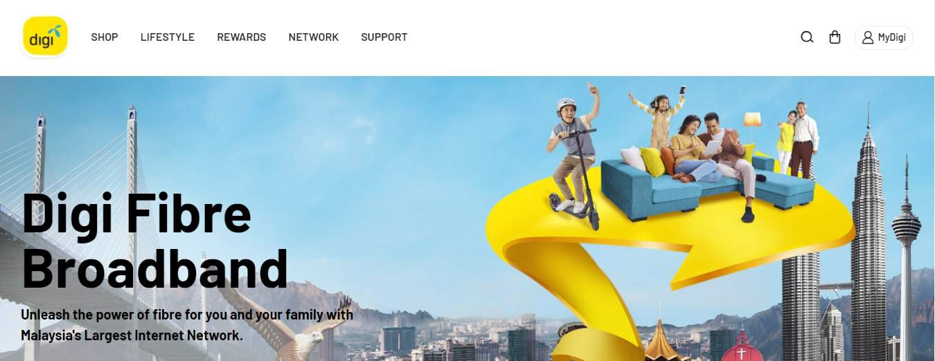 Digi Prepaid Next biGBonus RM28's Homepage