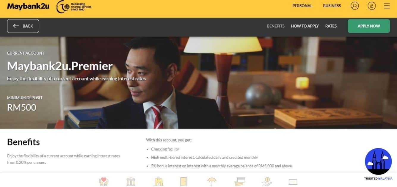 Maybank2u.Premier's Homepage