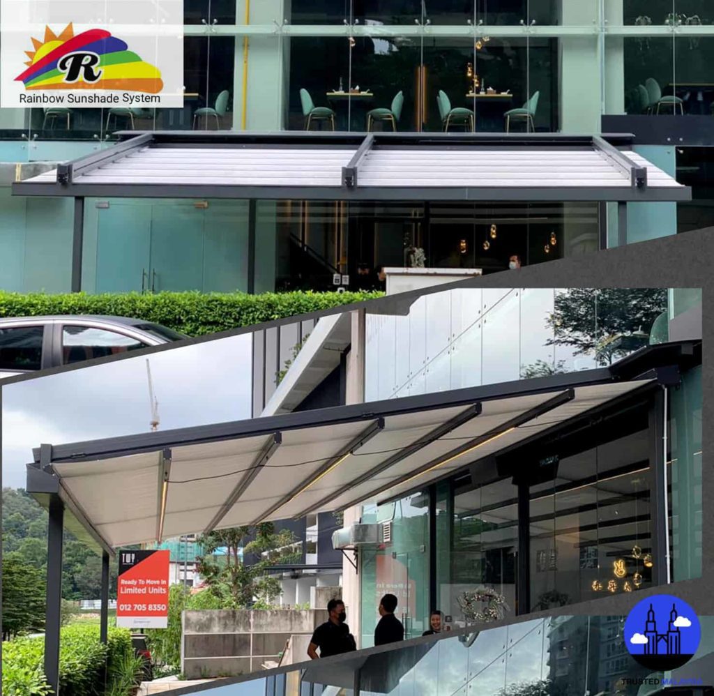 Rainbow Sunshade System Awnings