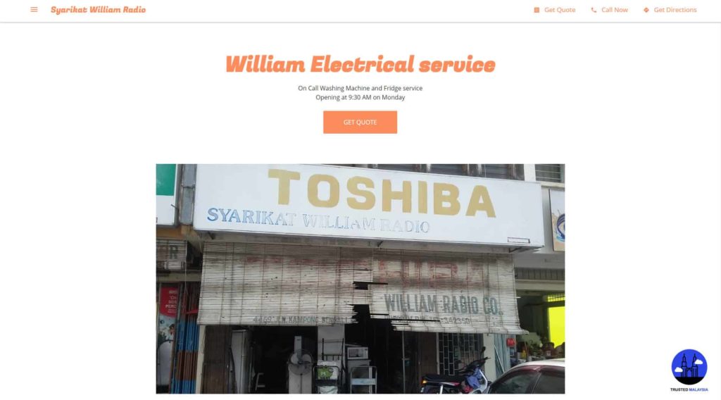 William Electrical Service's Homepage