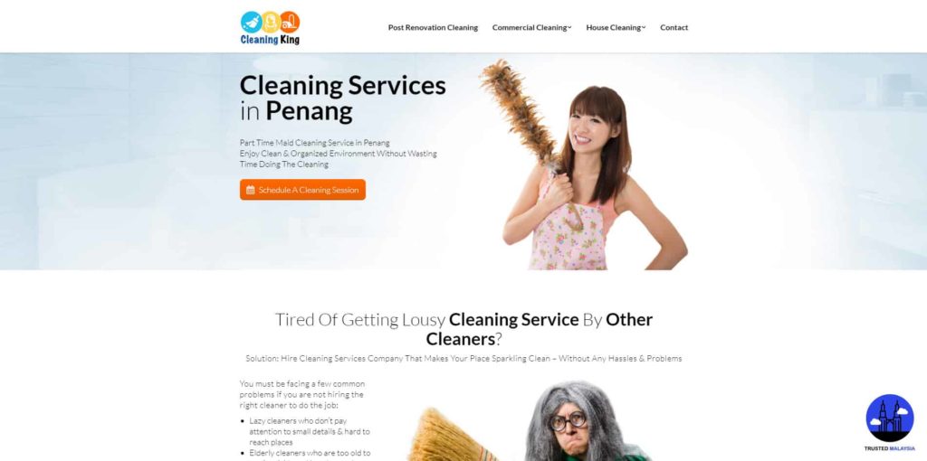 Clean King's Homepage