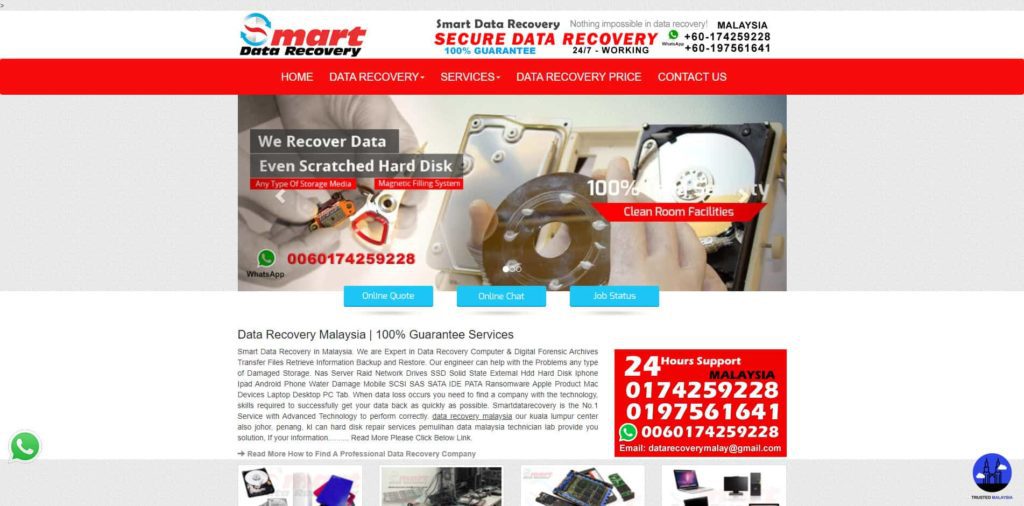 Smart Data Recovery's Homepage