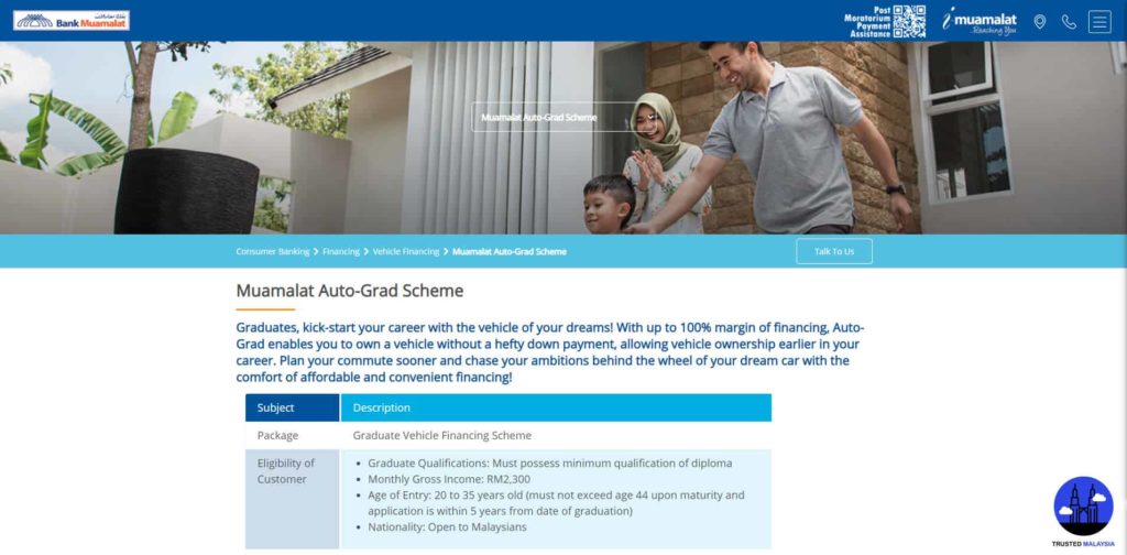 Bank Muamalat Vehicle Financing's Homepage