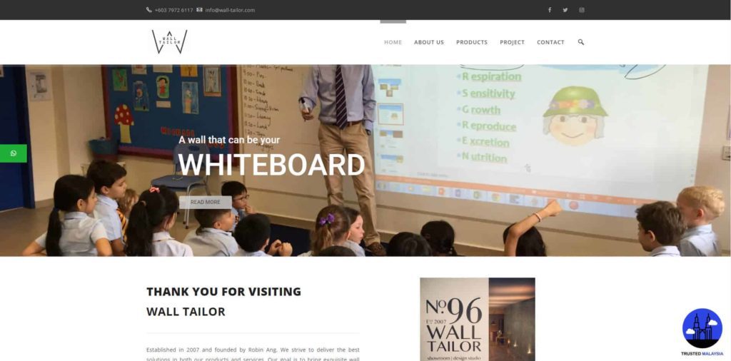 Wall Tailor's Homepage