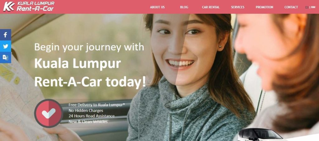 KLCR Kuala Lumpur Car Rental Service - Rent-A-Car's Homepage