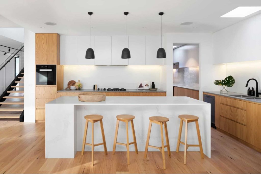 Kitchen with minimalist design.