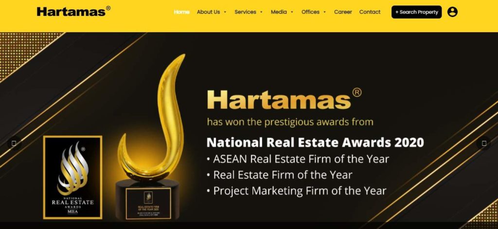 Hartamas Real Estate Sdn Bhd's Homepage