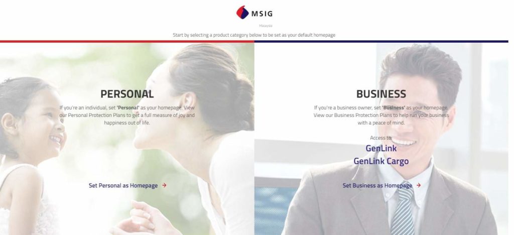 MSIG Malaysia's Homepage