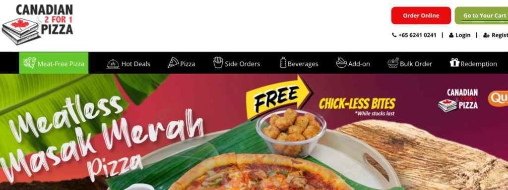 Canadian 2 For 1 Pizza's Homepage