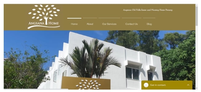 Angsana Home's homepage