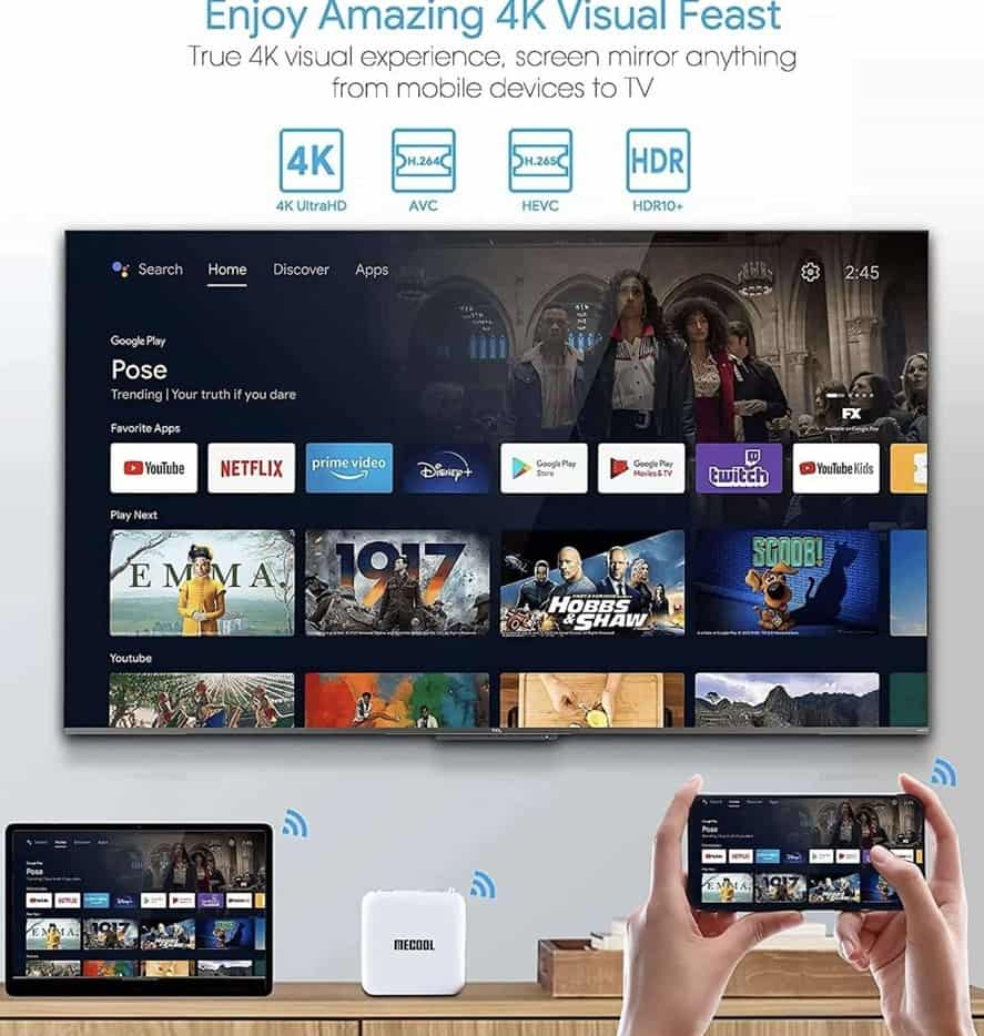 Mecool KM2 Android TV Box image 2