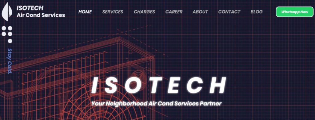 Isotech Air Conditioner Services' Homepage