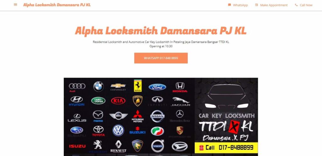 Alpha Locksmith Damansara PJ KL's Homepage