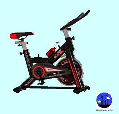 Adsports AD-747 Swing Spinning Exercise Bicycle_exercise bike unboxing_trusted malaysia
