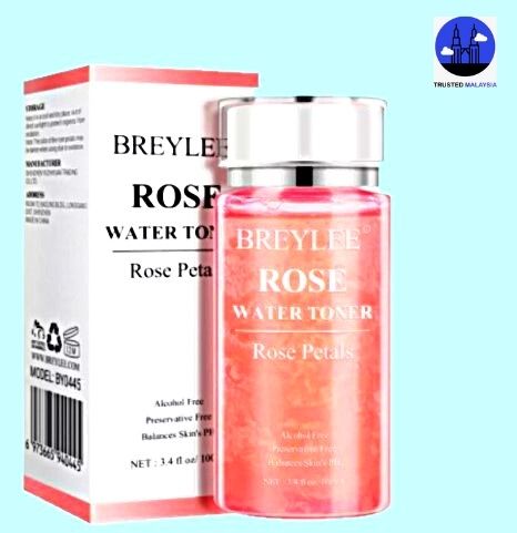 Breylee Rose Water Toner_toner combination skin unboxing_trusted malaysia
