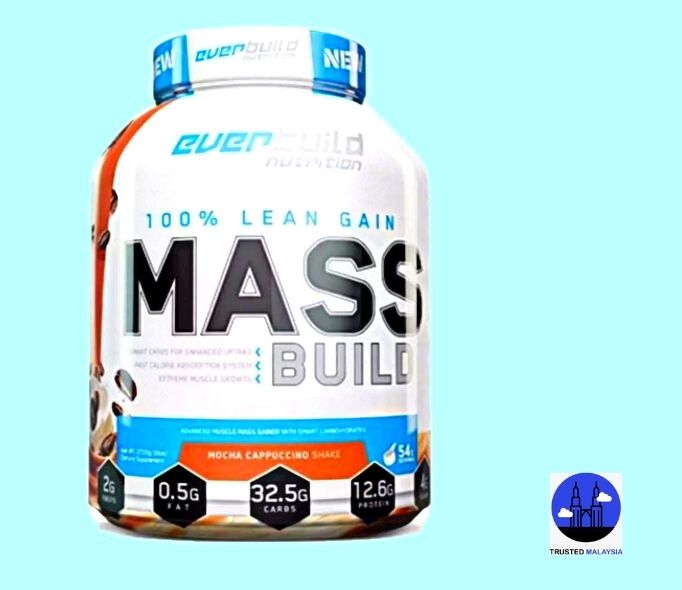 Everbuild 100%  LEAN GAIN MASS BUILD_mass gainer unboxing_trusted malaysia
