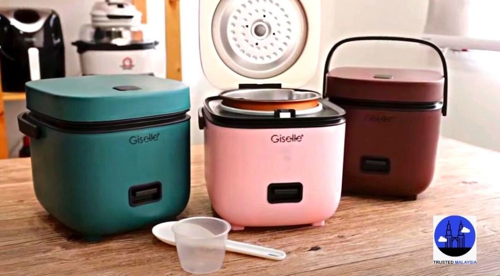 Giselle Mini Rice Cooker_rice cooker unboxing_trusted malaysia
