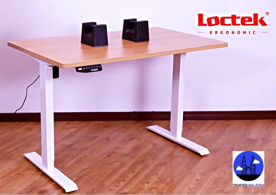 LOCTEK Height Adjustable Ergonomic Standing Desk_standing desk unboxing_trusted malaysia
