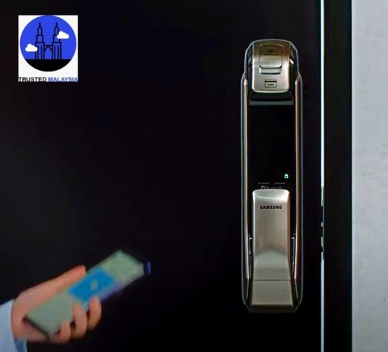 Samsung SHP DP728 Smart Digital Door Lock_digital lock unboxing_trusted malaysia
