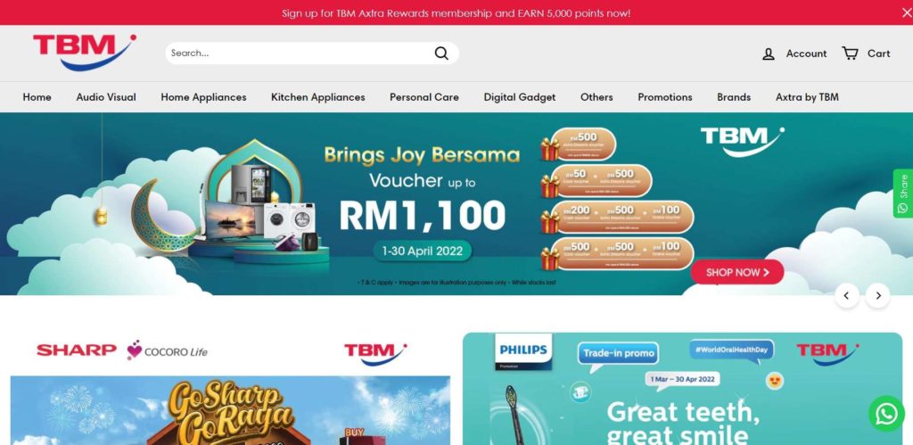 Tan Boon Ming Sdn Bhd homepage