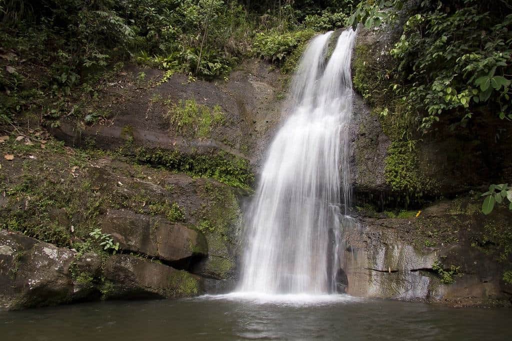 Go on a waterfall exploration at Ulu Geruntum.