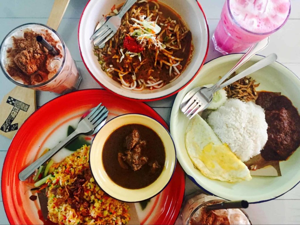 Try the local cuisine and hawker stalls.