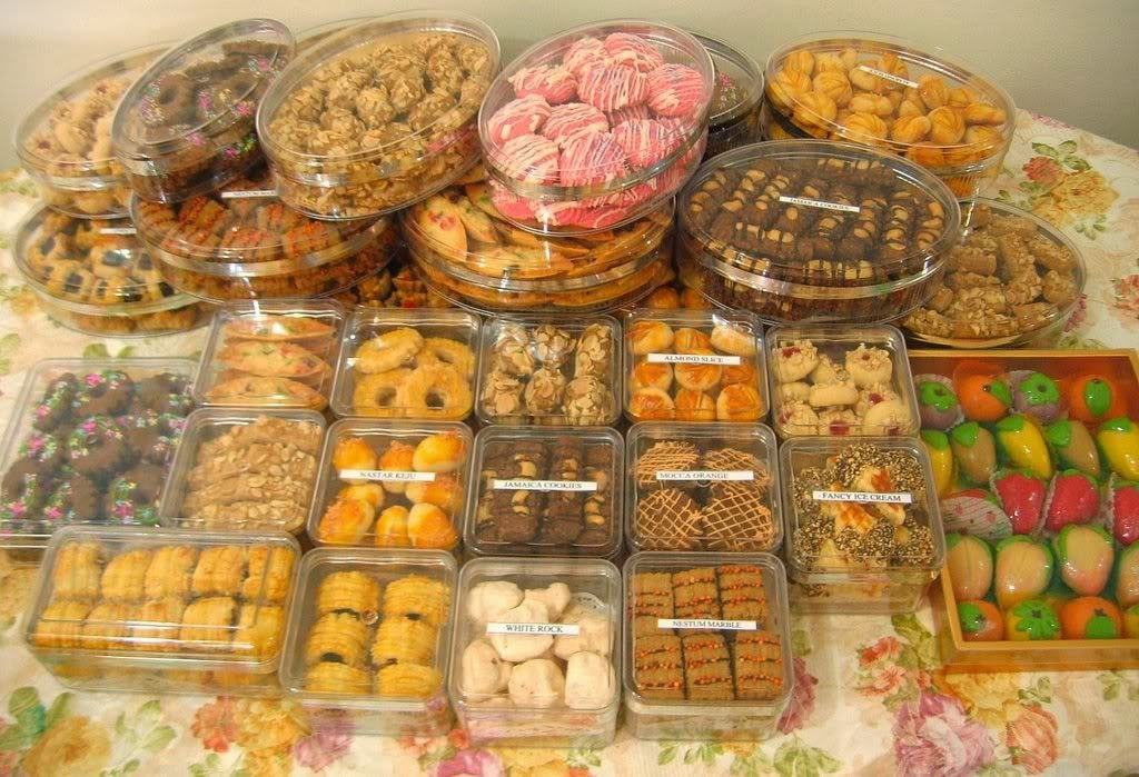 Kuih Raya is made by families and friends