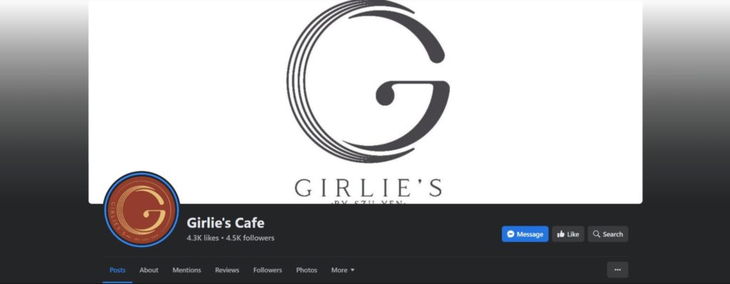 Girlie’s Cafe's Homepage