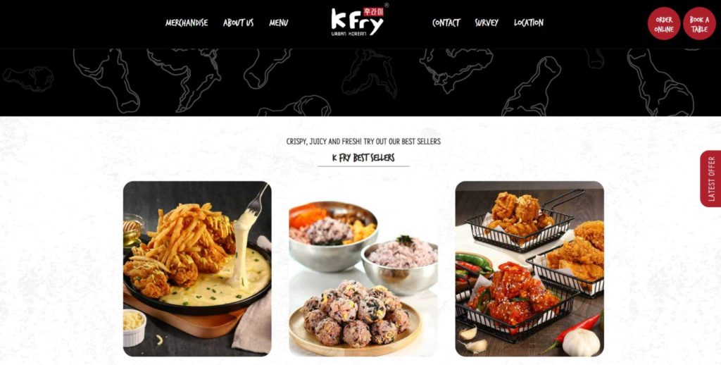 K Fry Urban Korean's Homepage