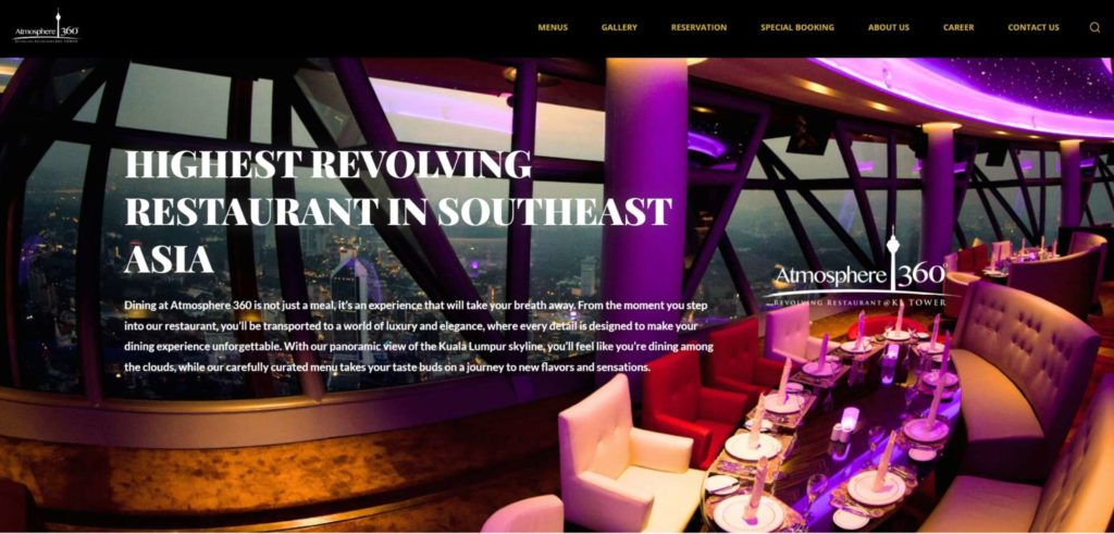 Atmosphere 360's Homepage