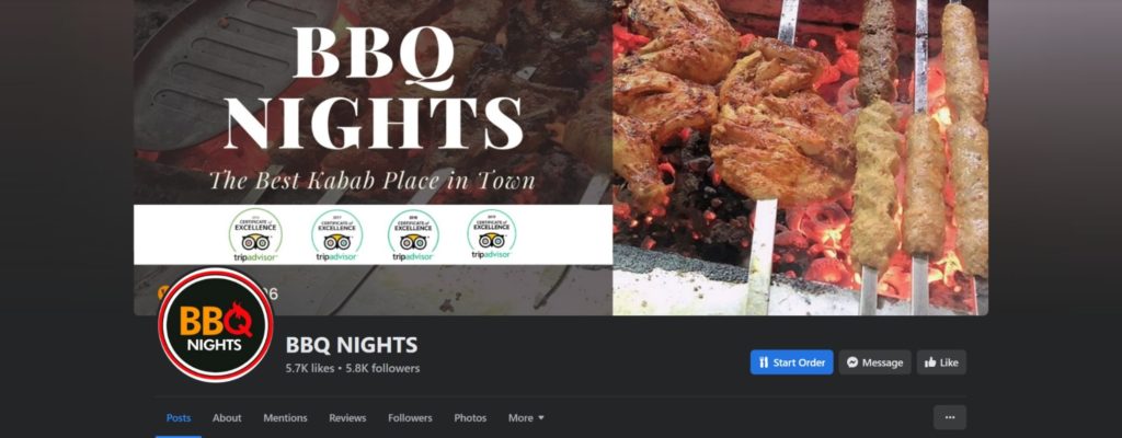 BBQ Nights Homepage