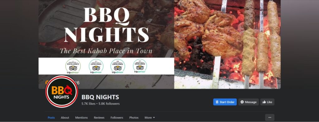 BBQ Nights Homepage