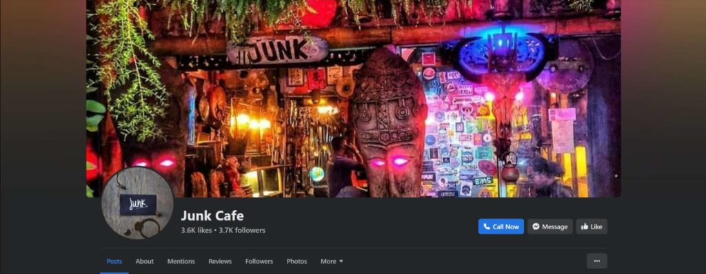 Junk Cafe's Homepage