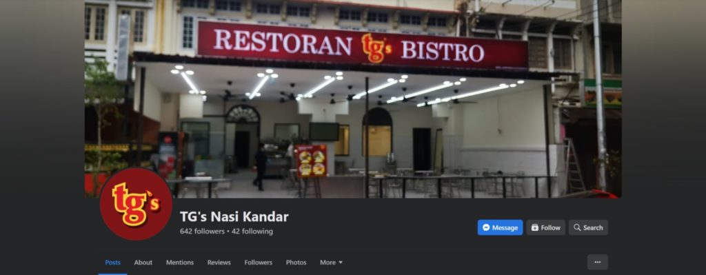 Tg's Nasi Kandar's Homepage