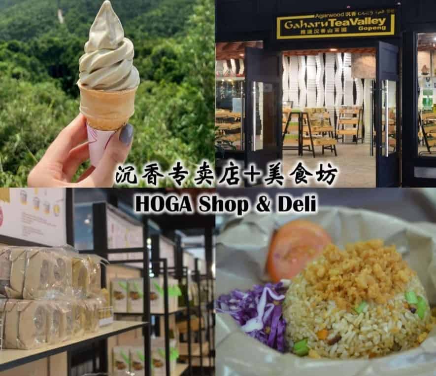 Buy local goods and get a quick bite at Hoga Outlet & Deli