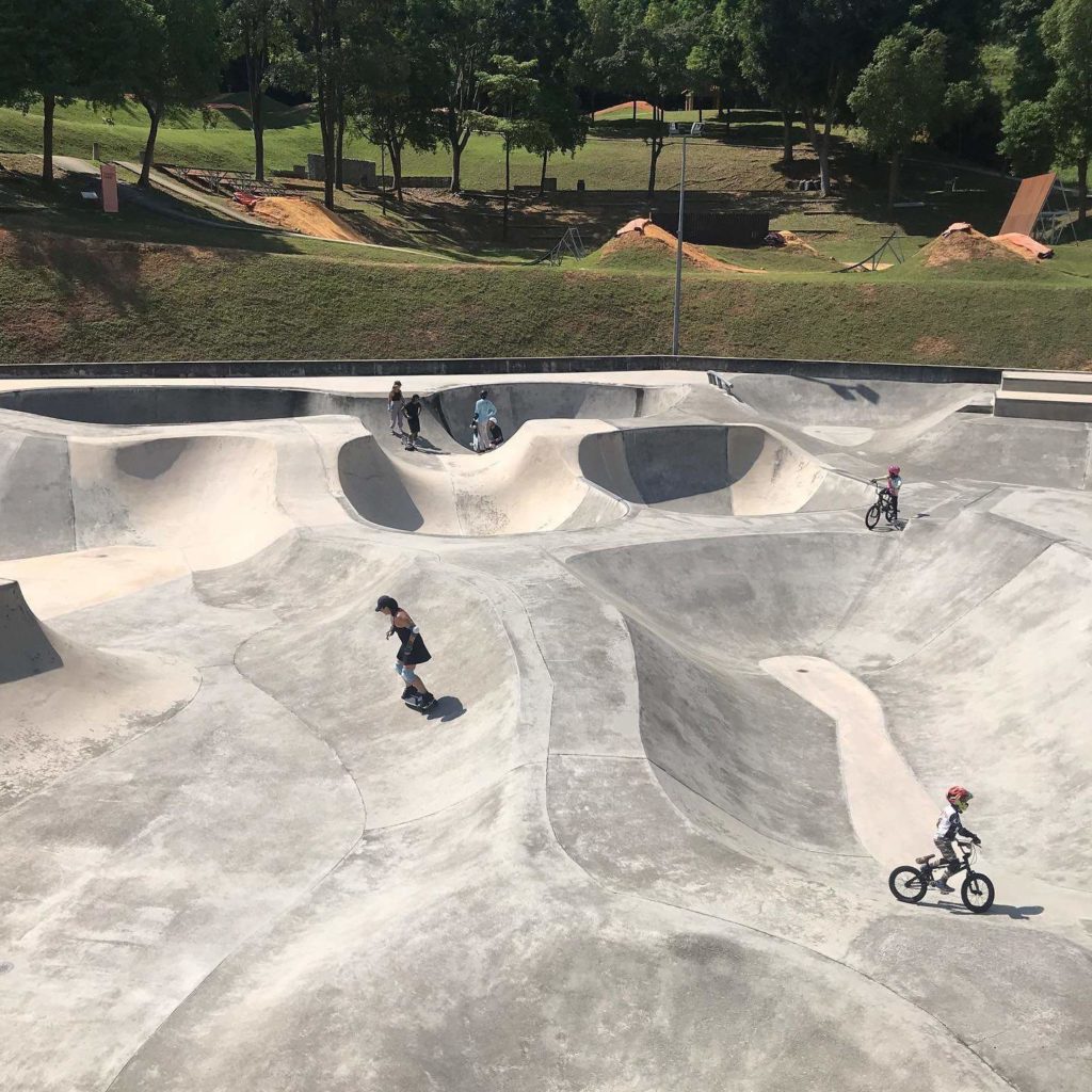 Land cool tricks at the skate park